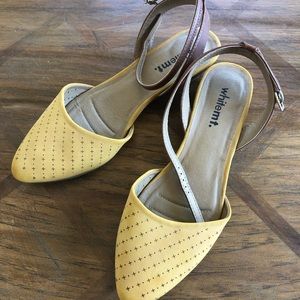 Mustard Point Toe Sandal
